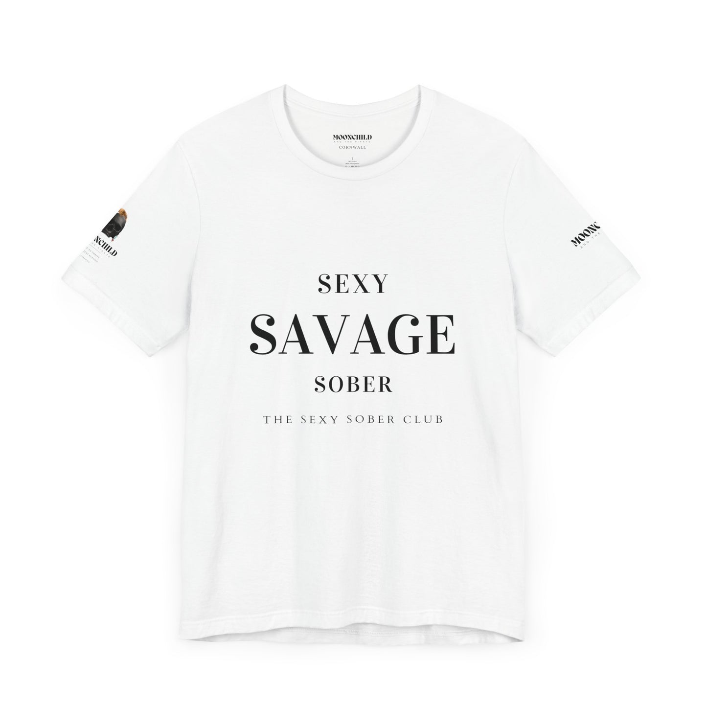 Sexy Savage Sober Mens Tee