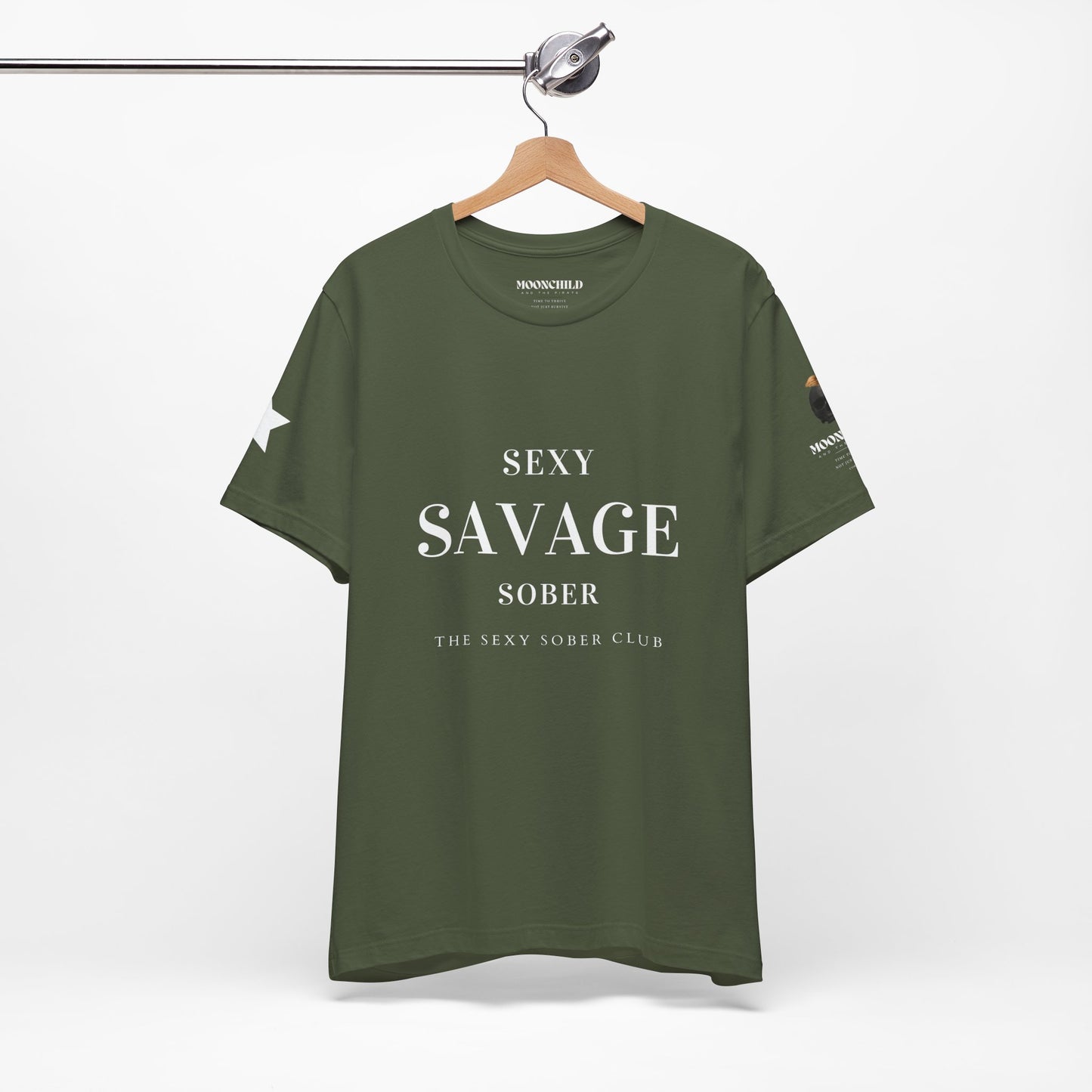 Sexy Savage Sober Mens Tee
