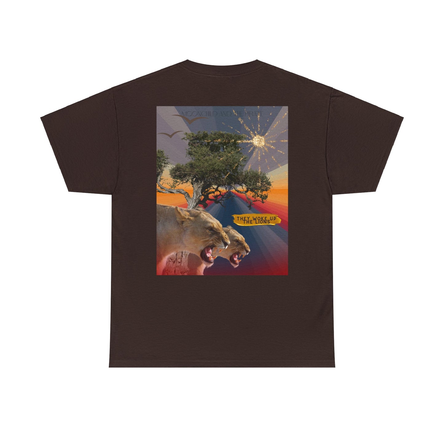 The Pirateers ' Vintage rebellion' Heavy Cotton Tee
