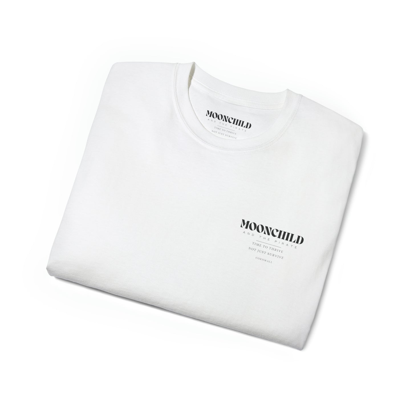 The Pirateers ' Tribal' White Ultra Cotton Tee