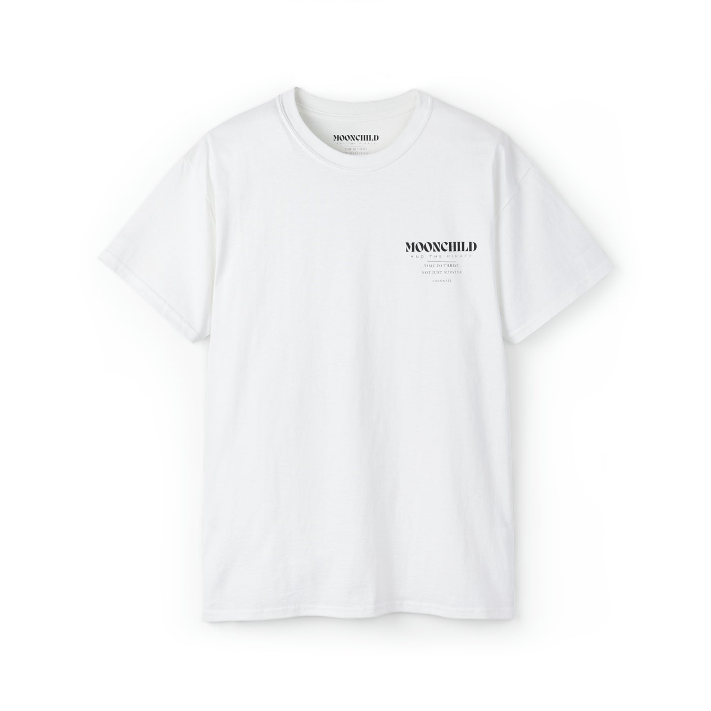 The Pirateers ' Tribal' White Ultra Cotton Tee