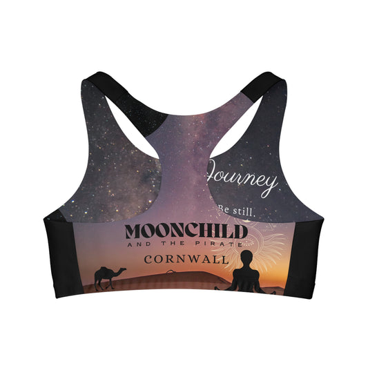 Moonchilds Tribe' Journey' Seamless Sports Bra